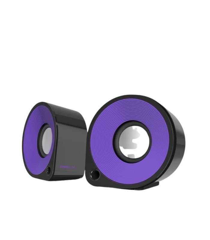 ELLIPZ Stereo Speakers, black-violet, SL-810000-BKVT